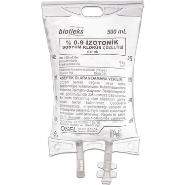 Bioflex %0.9 Izotonik Serum Çözelti 500