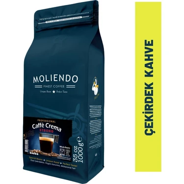 Moliendo Professional Caffe Crema Strong (Çekirdek Kahve) 1000