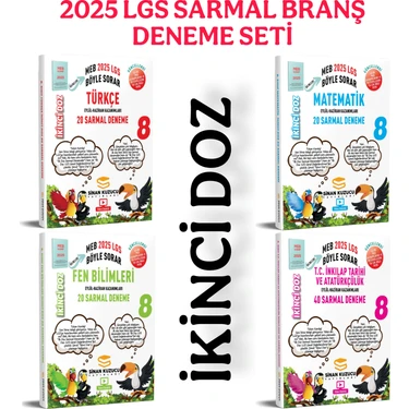 8. Sınıf Lgs - Meb Böyle Sorar Sarmal Branş Deneme Seti Ikinci Doz