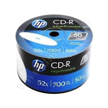 Hp CD-R 700MB-80min Printable 50li