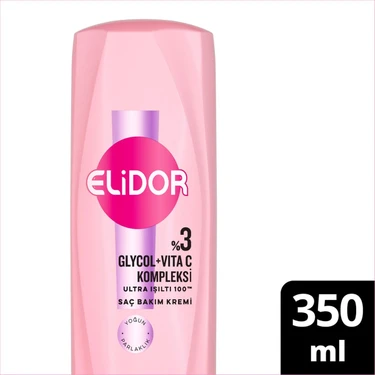 Elidor Saç Bakım Kremi Ultra Işıltı Yoğun Parlaklık 350
