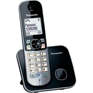 Panasonic Kx TG6811 Dect Telefon-Siyah Dect Telefon,