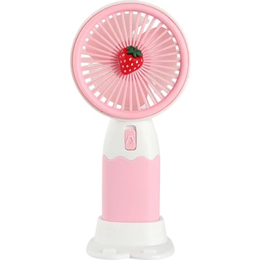 GK Creative Mini Fan Masaüstü Taşınabilir Telefon Stantlı Vantilatör 2si 1 Arada Taşınabilir