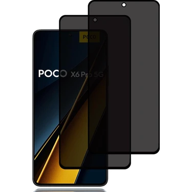 Etiget Xiaomi Poco X6 / X6 Pro Gizli Hayalet Cam Ekran Koruyucu 9h Ultra Koruma (2