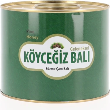 Köyceğiz Balı Çam Balı 2850 G Teneke Geleneksel Ürün Türkiye Menşeli Zengin Mineral