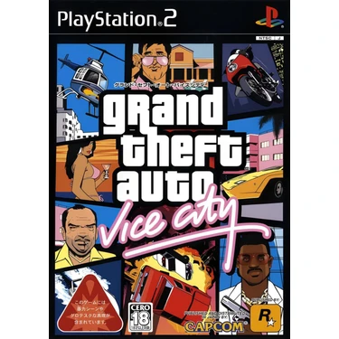 Playstatıon 2 - Gta Vıce Cıty Grand Theft Auto Sadece Çipli Cihazlar