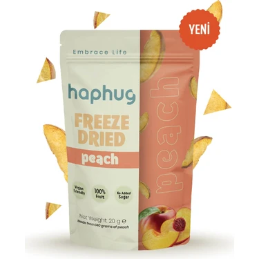 HapHug Freeze Dried Şeftali 20
