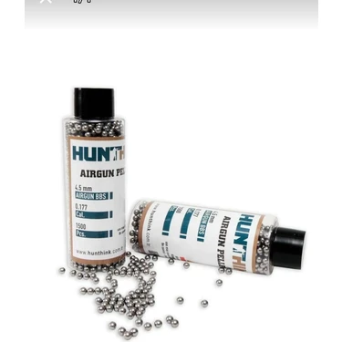 4.5 mm 1500 Lü Çelik Bilye + Huntink Co2 Tüp 10