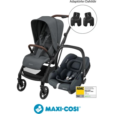 Maxi-Cosi Leona2-Cabriofix I-Size Tek Elle Katlanabilen Ultra Kompakt Çift Yönlü Seyahat Sistem