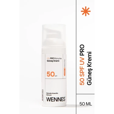 Wennes | SPF 50+ Nemlendirici Güneş Kremi | Anti-Aging Destekli, B5 + Aloe ve Ihlamur Özü –