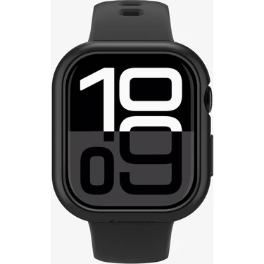 Spigen Apple Watch 46mm Seri 10 Kılıf Thin Fit Black -