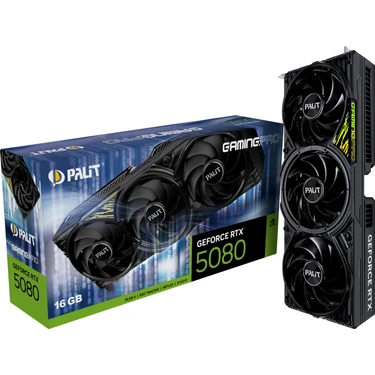 Palit Nvidia Geforce RTX5080 Gamingpro 16GB 256BIT Gddr7 Ekran Kartı