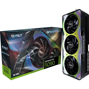 Palit Nvidia Geforce RTX5090 Gamerock 32GB 512BIT Gddr7 Fiyatı