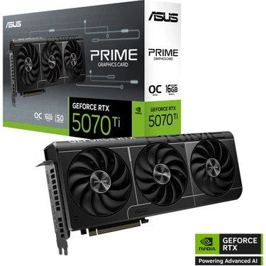 ASUS 16GB PRIME RTX5070TI-O16G GDDR7 256bit HDMI DP PCIe