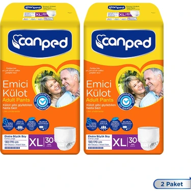 Canped Emici Külot XL - Extra Büyük 60