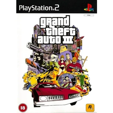 Playstatıon 2 Grand Theft Auto Gta 3 Sadece Çipli Cihazlar