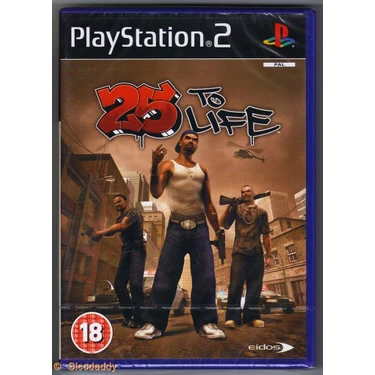 25 To Life Playstation 2 Oyunu Sadece Çipli Cihazlar