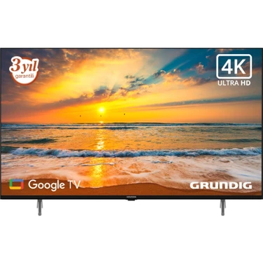 Grundig 55 GJU 7000 B 55" 138 Ekran Uydu Alıcılı 4K Ultra HD Smart Google LED