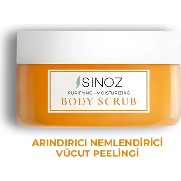 Sinoz Body Scrub Besleyici Arındırıcı Nemlendirici Vücut Peelingi 300