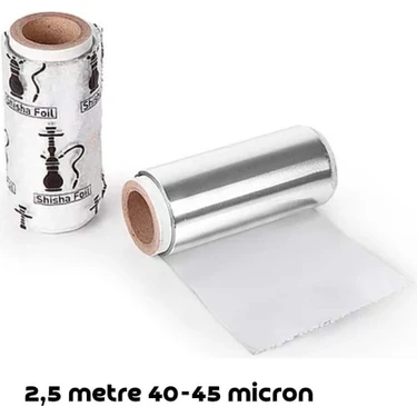 Nargile Store Kalın Nargile Folyosu 2 Adet 2,5 mt 40-45 Mikron