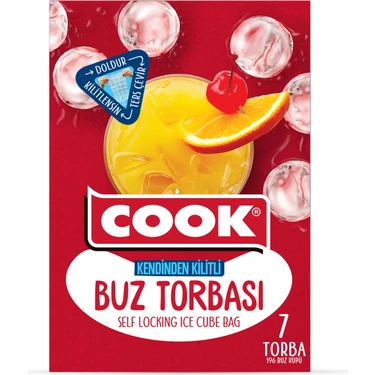 Cook Kendinden Kilitli Buz Torbası 7
