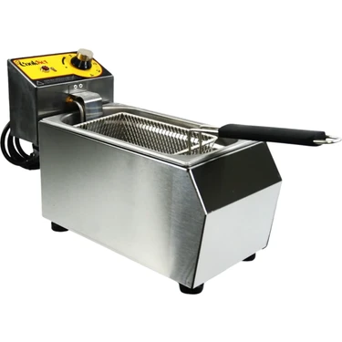 Osimo Elektrikli Fritöz 3 Lt Paslanmaz Çelik Tek Hazne Mekanik Kontrol 2500 W Isı