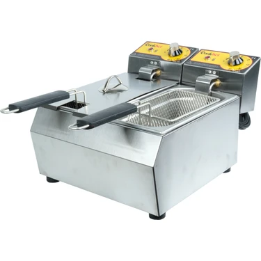 OSİMO Cookset Elektrikli Fritöz 3+3