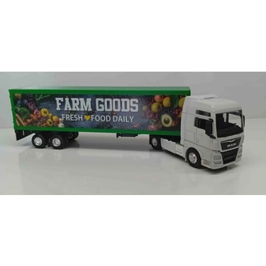 Welly 1:64 Ölçek Man Tgx Xxl Dorseli Tır// Küçük Boy