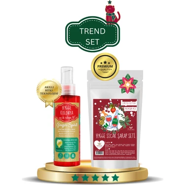 Hygge Foods Trend Set - 1 Adet Yeni Nesil İkonik Kolonya Premium Koku - 1 Adet Sıcak Şarap Mulled