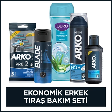 Arko Ekonomik Erkek Tıraş Bakım