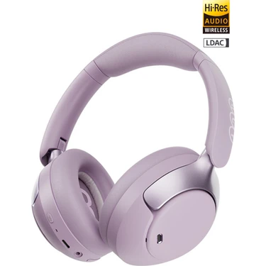 QCY H3 Pro Hybrid Anc Hi-Res LDAC Bluetooth 5.4 Kafaüstü Kablosuz Kulaklık Çift