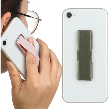 Microcase Telefon Arkası El Parmak Tutucu Standlı Cep Telefonu Tutacağı -