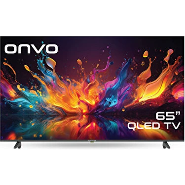 Onvo 65OVF9001UQ 65'' 165 Ekran Uydu Alıcılı 4K Ultra HD Smart Google QLED