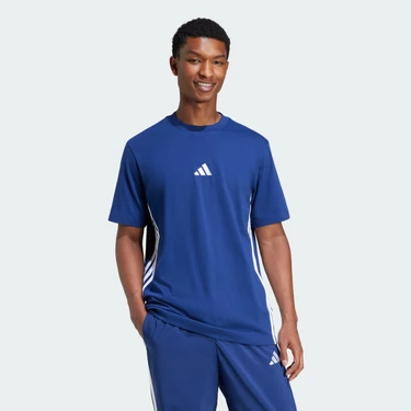 Adidas Sportswear JE6399 Essentials 3-Stripes Single Jersey