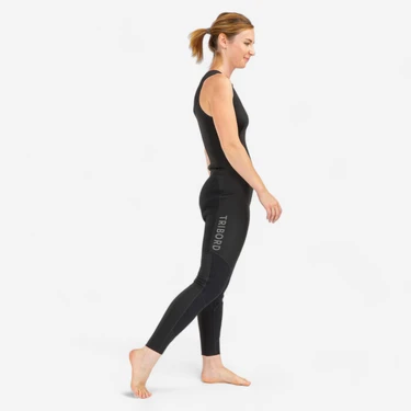 Tribord Kadın Neopren Wetsuit - 2 mm - Long John Beden: S
