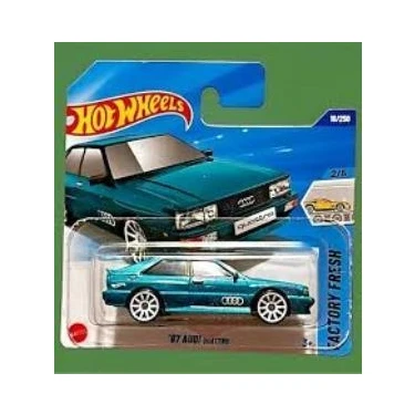 Hot Wheels 87 Audi Quattro 2/5 16/250 Model