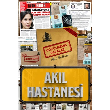 Çözülmemiş Davalar Akıl Hastanesi Dedektiflik Oyunu, Cinayet Çözme ve Katili Bulma Oyunu, Suçluyu