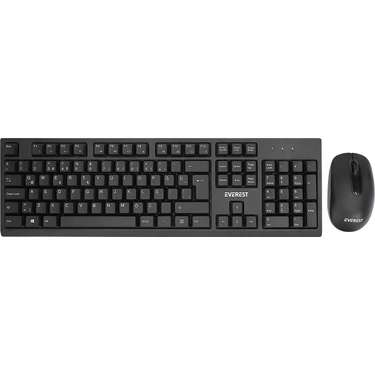 Everest KM-2510 Kablosuz Q Multimedia Klavye + Mouse Set