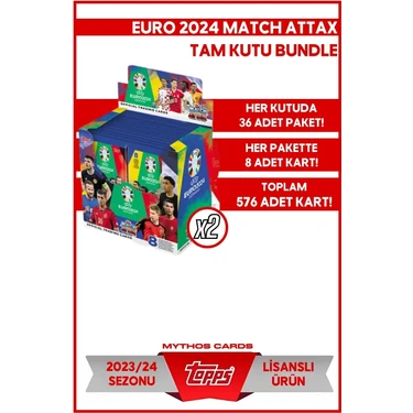 Mythos Cards Topps Match Attax Euro 2024 - Mega