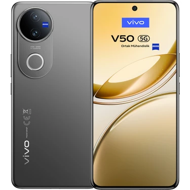 Vivo V50 12GB 256GB Titanyum Grisi (Vivo Türkiye