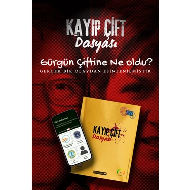 Kriminal Kayıp Çift Dosyası - Dedektif Oyunu, Kutu Oyunu, Gizem, Katil Kim, Dedektiflik Oyunu,