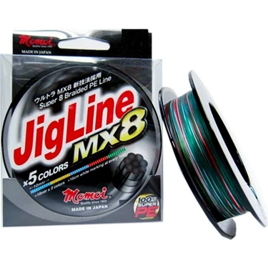 Momoi Jigline Mx8 0.14MM 300MT. Multicolor Ip Misina Fiyatı