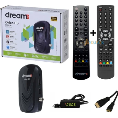 Dreamstar Orion Çanaklı Çanaksız Dahili Wifili Yedek Kumandalı Mini Hd Uydu