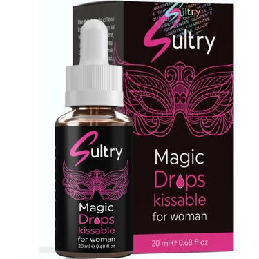 Sultry Magic Drops Kissable For Women Kadınlara Özel Libido Arttırıcı Azdiriçi Damla 20