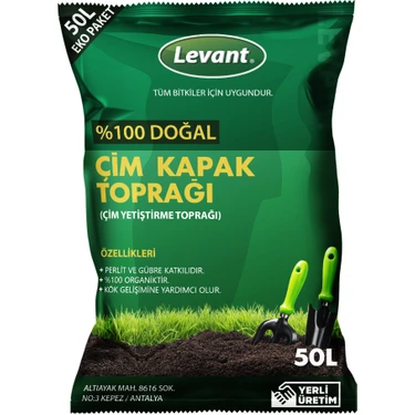 Çim Kapak Toprağı 50 L
