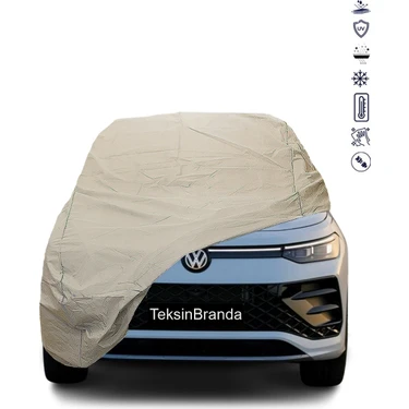 Volkswagen Tayron Araba Brandası Su Geçirmez Branda Miflonlu Uv Korumalı Oto