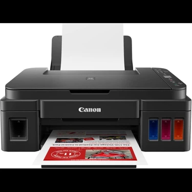 Canon Pıxma G3416 Renkli Mürekkep Mega Tanklı Yazıcı, Tarayıcı, Fotokopi, Wifi, Orijinal