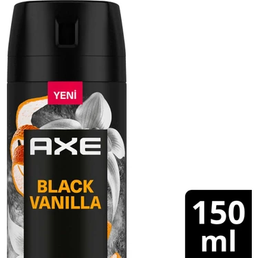 Axe Premium Collection Erkek Sprey Deodorant Black Vanilla 150