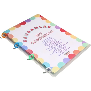 The Grade 2-6 Yaş Yaz-Sil Zıt Kavramlar Aktivite Set.eğitici Set Etkinlik Kitabı (13 Sayfa-A4