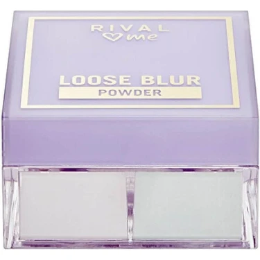 Rival Loose RIVAL me Pudra Loose Blur Yumuşak ve Parlak Görünüm İçin 2'si 1 Arada 